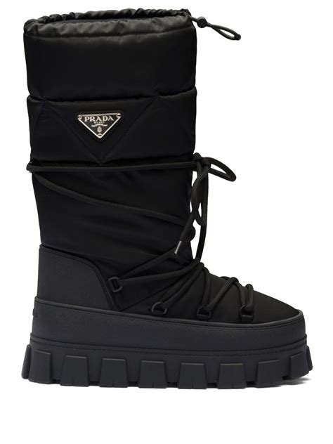 prada moonboot|Prada boots ladies.